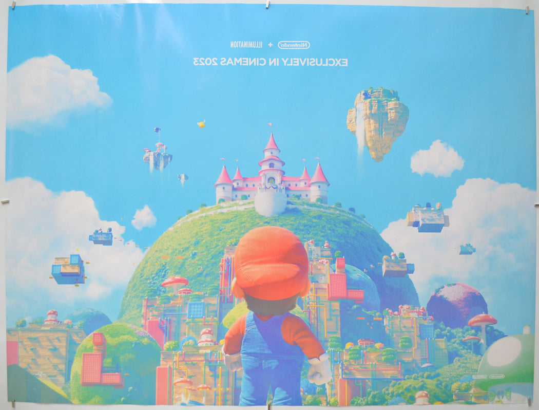 THE SUPER MARIO BROS. MOVIE (Back) Cinema Quad Movie Poster