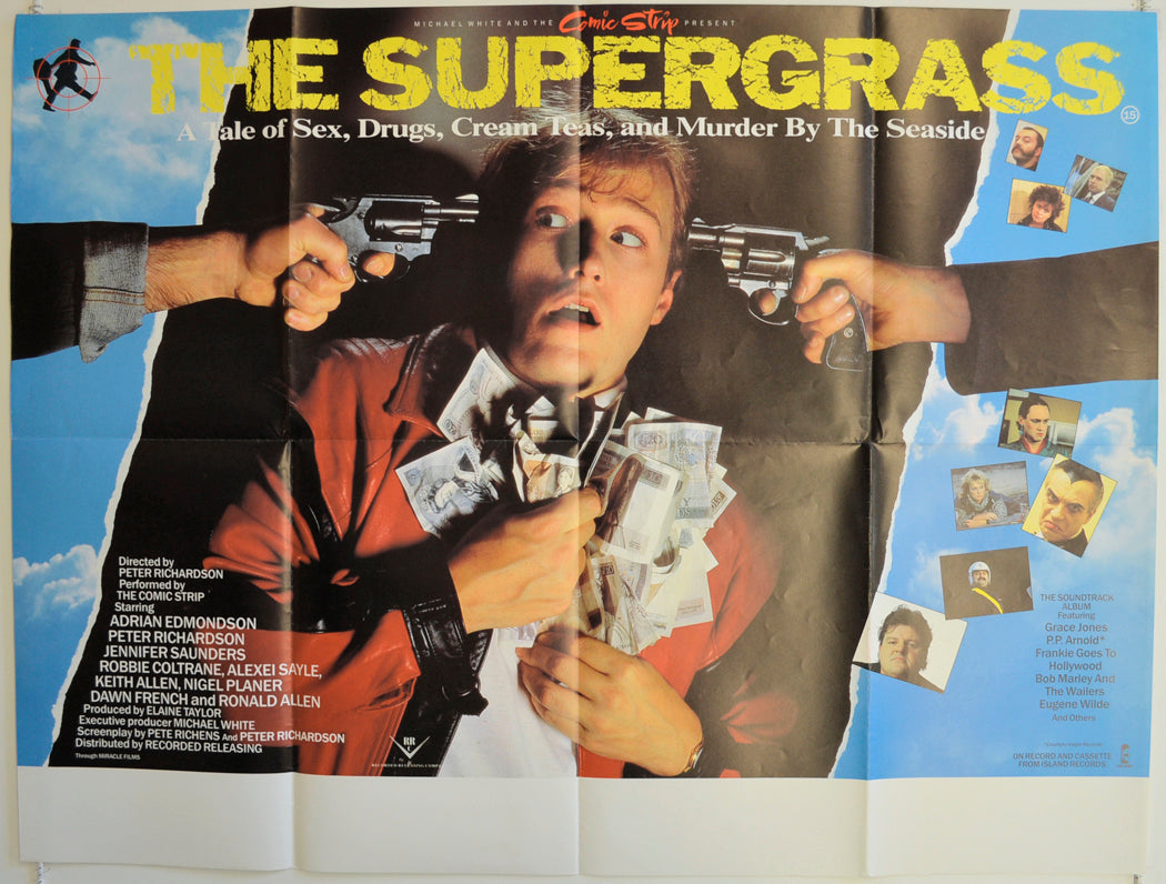 The Supergrass Original British Quad Poster - Film Poster - Movie Poster