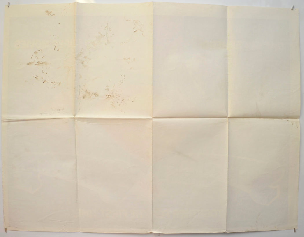 SUPERMAN / SUPERMAN II (Back) Cinema Quad Movie Poster