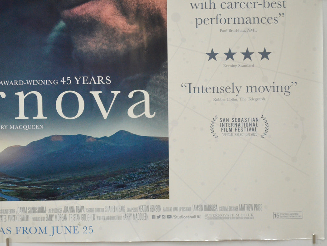 SUPERNOVA (Bottom Right) Cinema Quad Movie Poster