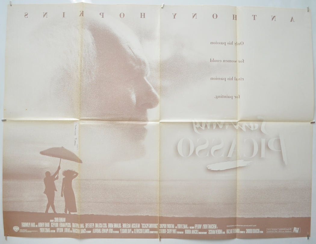 SURVIVING PICASSO (Back) Cinema Quad Movie Poster