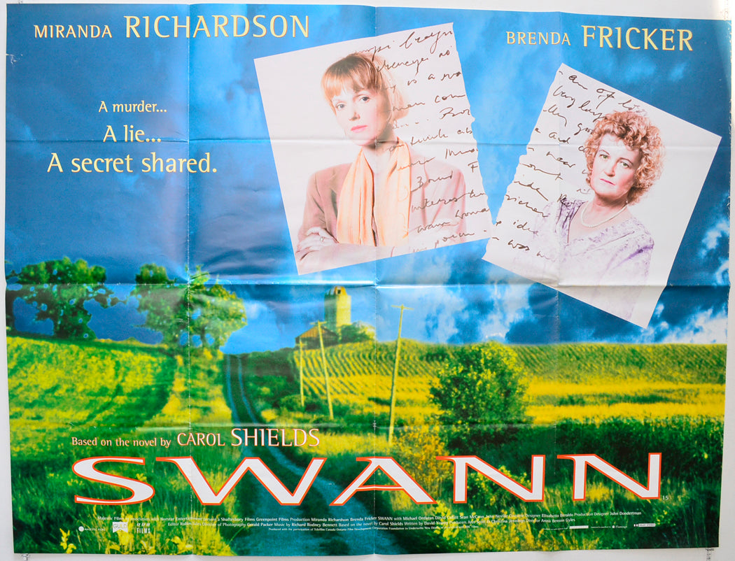 Swann Original Quad Poster - Film Poster - Movie Poster