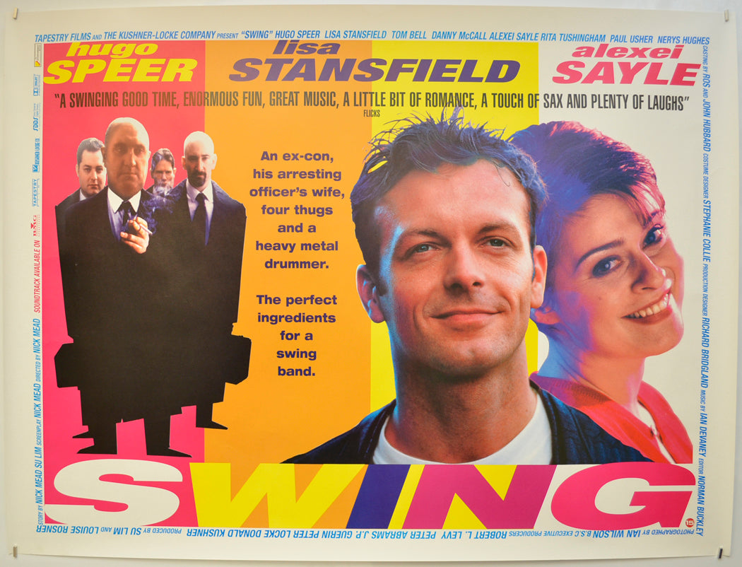 Swing Original Quad Poster - Film Poster - Movie Poster