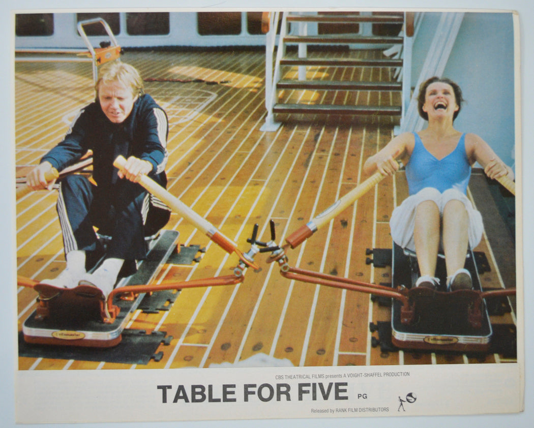 TABLE FOR FIVE (Card 8) Cinema Set of Colour FOH Stills / Lobby Cards