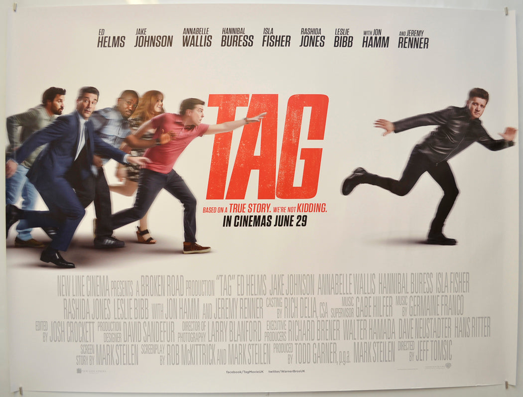 Tag Original Quad Poster - Film Poster - Movie Poster