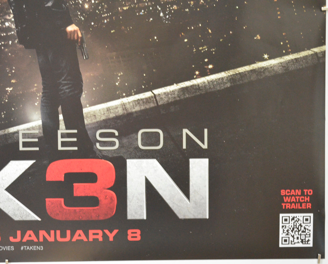 TAKEN 3 (Bottom Right) Cinema Quad Movie Poster