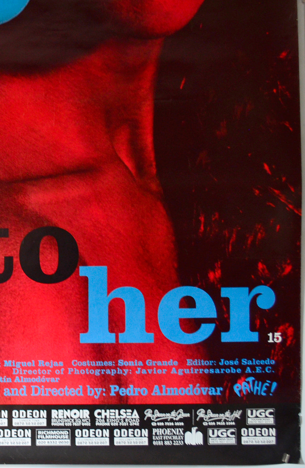 TALK TO HER (Bottom Right) Cinema 4 Sheet Movie Poster