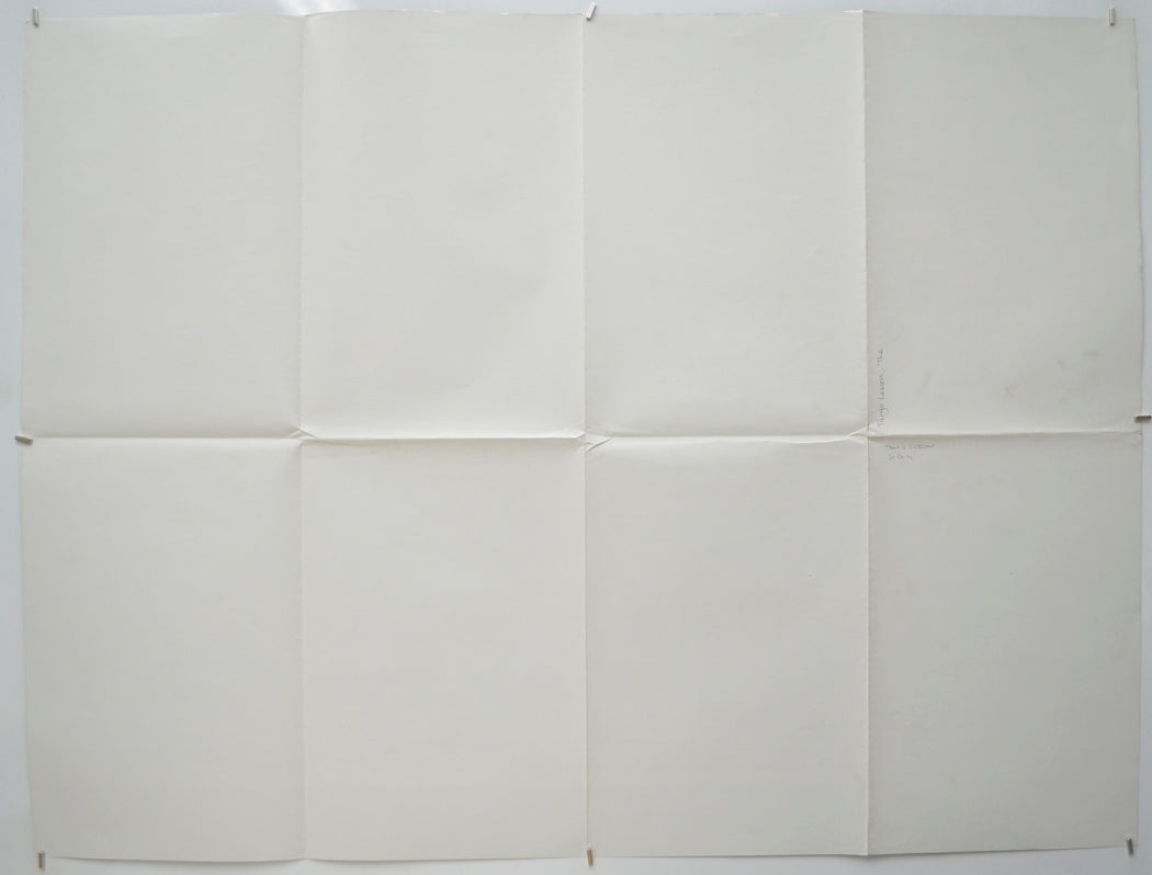 THE TANGO LESSON (Back) Cinema Quad Movie Poster