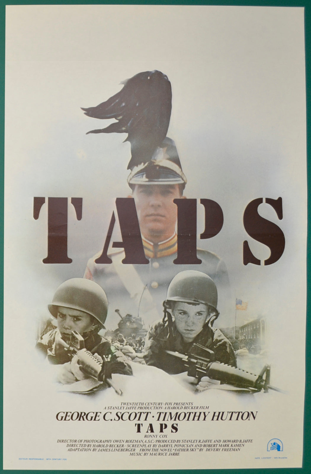 TAPS (a.k.a. The Siege at Bunker Hill) Original Belgian Poster - Film Poster - Movie Poster