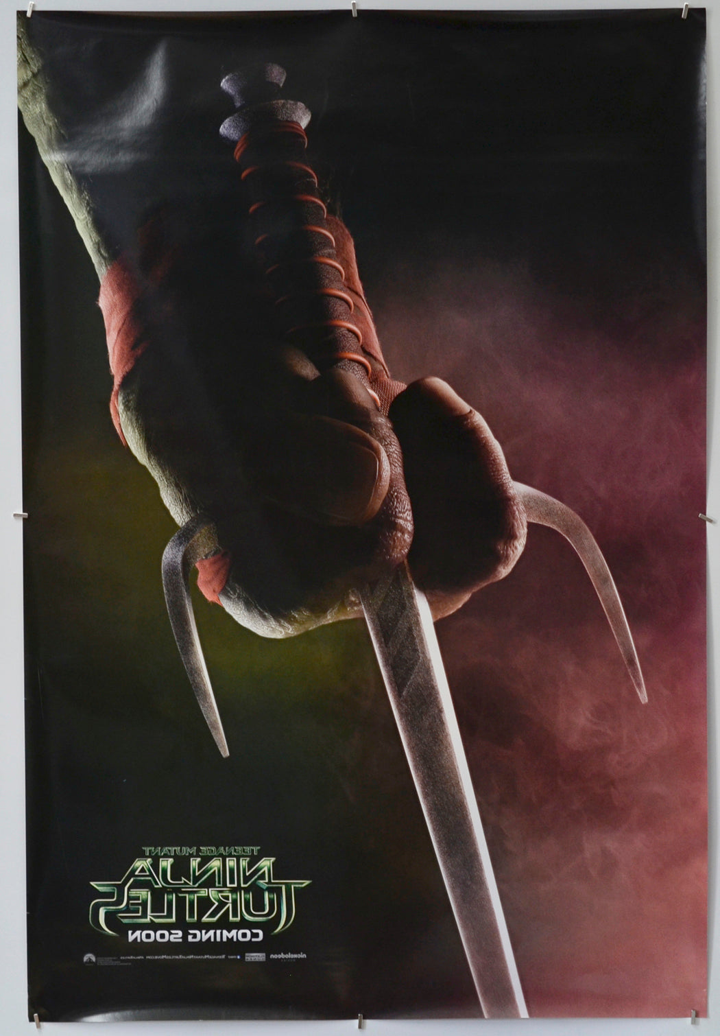 Teenage Mutant Ninja Turtles (Back) Cinema One Sheet Movie Poster
