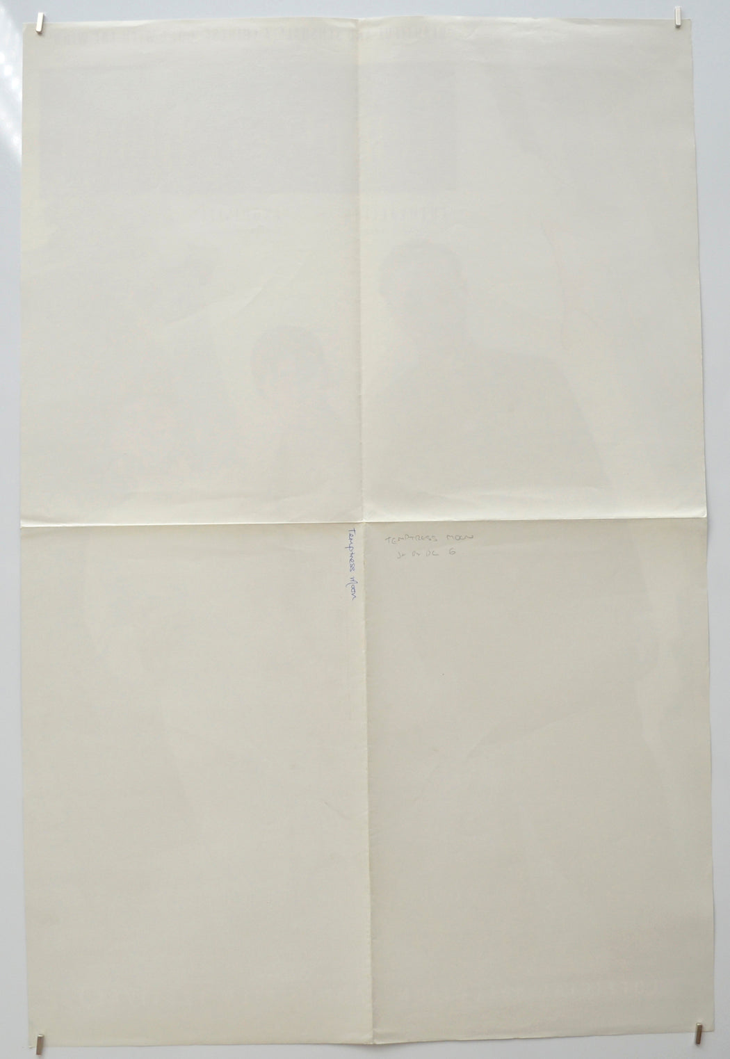 TEMPTRESS MOON (Back) Cinema Double Crown Movie Poster