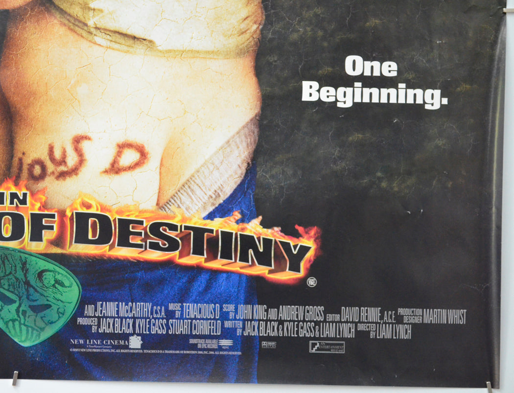 TENACIOUS D IN THE PICK OF DESTINY (Bottom Right) Cinema Quad Movie Poster
