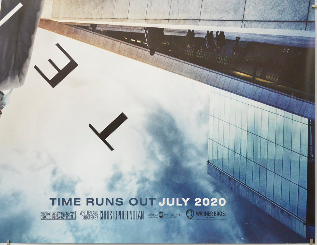 TENET (Bottom Right) Cinema Quad Movie Poster