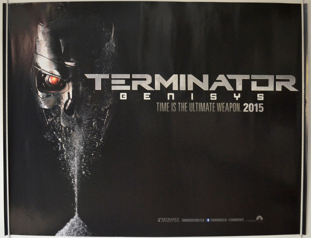 Terminator Genisys (Teaser / Advance Version) Original Quad Poster - Film Poster - Movie Poster