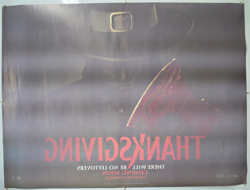 THANKSGIVING (Back) Cinema Quad Movie Poster