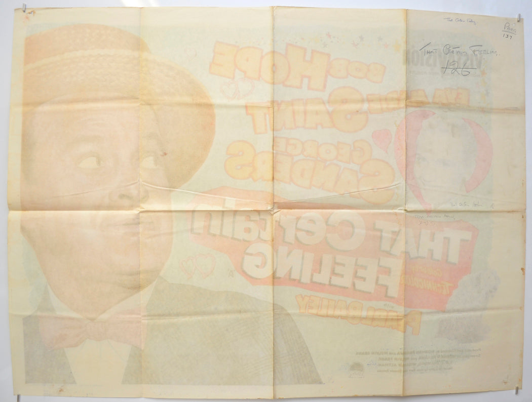 THAT CERTAIN FEELING (Back) Cinema Quad Movie Poster