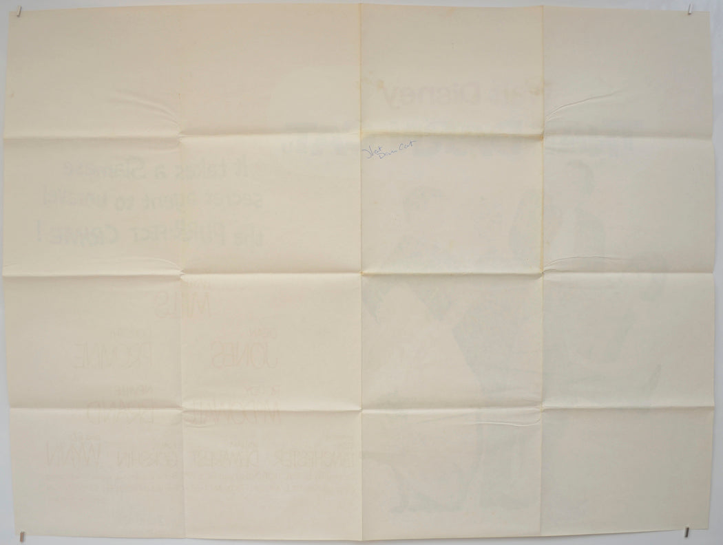 THAT DARN CAT (Back) Cinema Quad Movie Poster