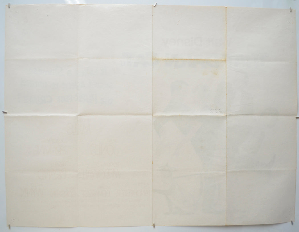 THAT DARN CAT (Back) Cinema Quad Movie Poster