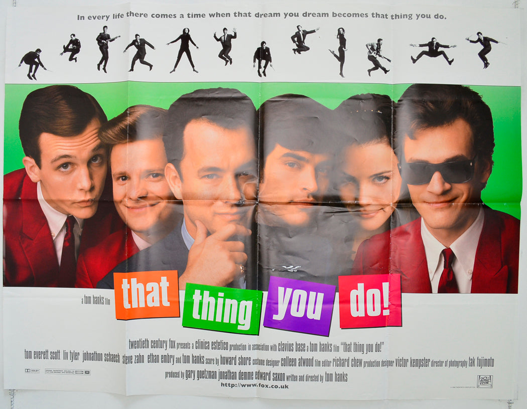 That Thing You Do Original Quad Poster - Film Poster - Movie Poster