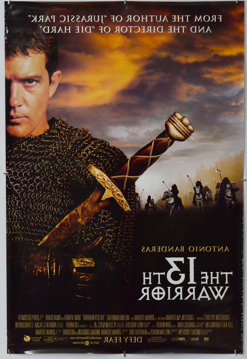 The 13th Warrior (Back) Cinema One Sheet Movie Poster