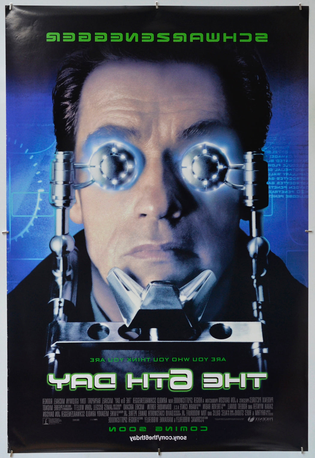 The 6th Day (Back) Cinema One Sheet Movie Poster