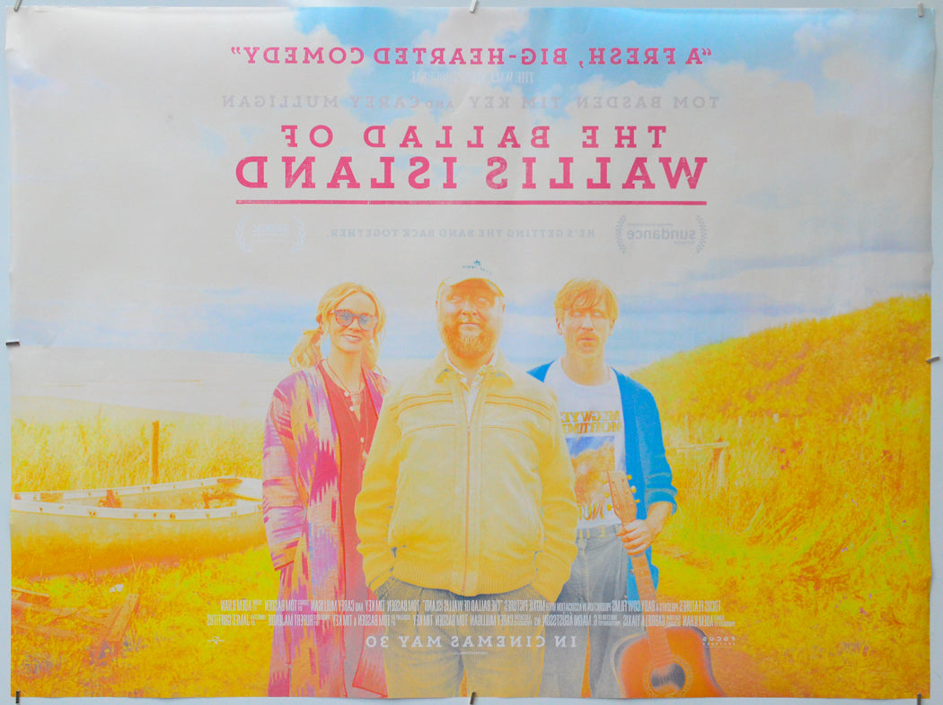 The Ballad of Wallis Island (Back) Cinema Quad Movie Poster