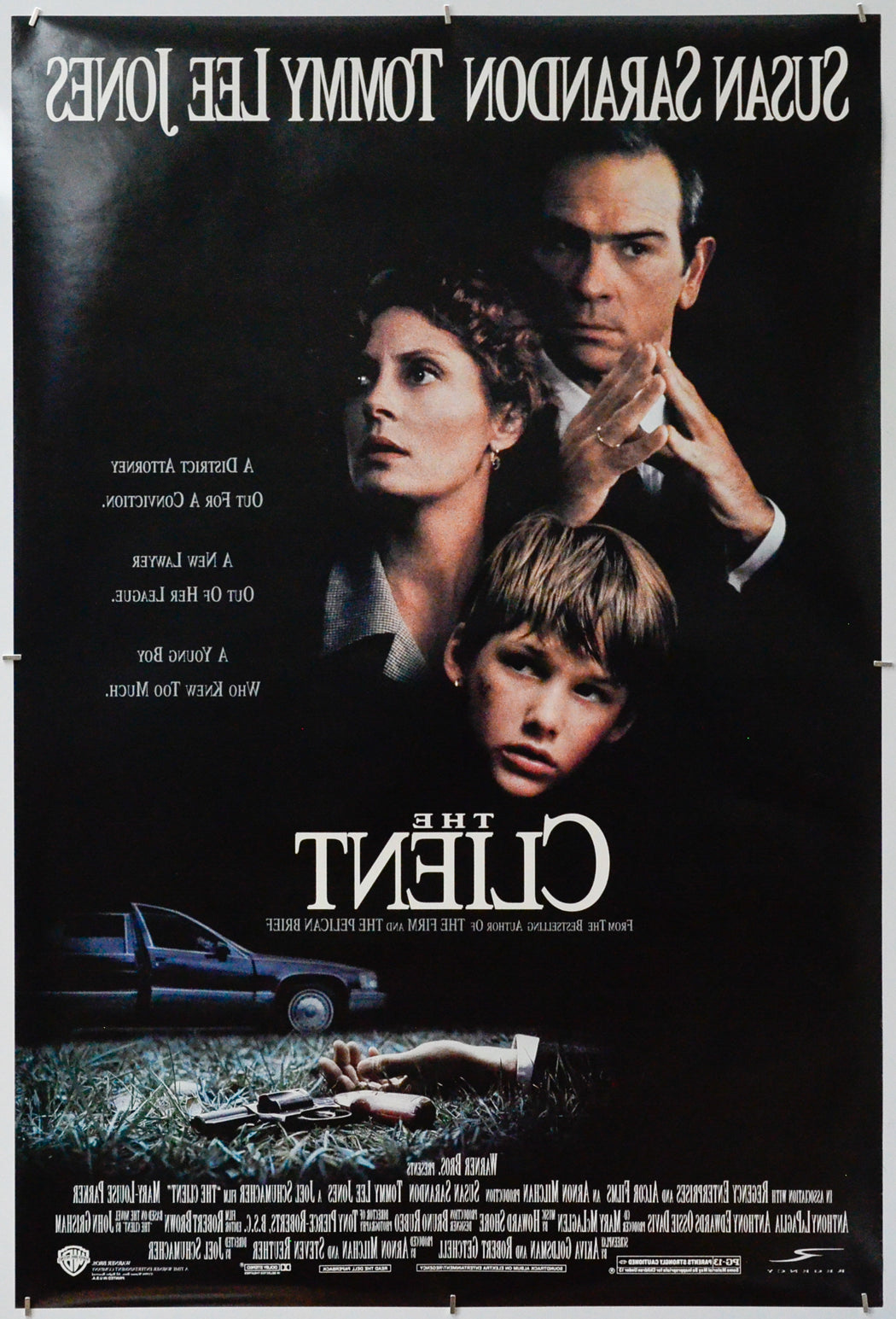 The Client (Back) Cinema One Sheet Movie Poster