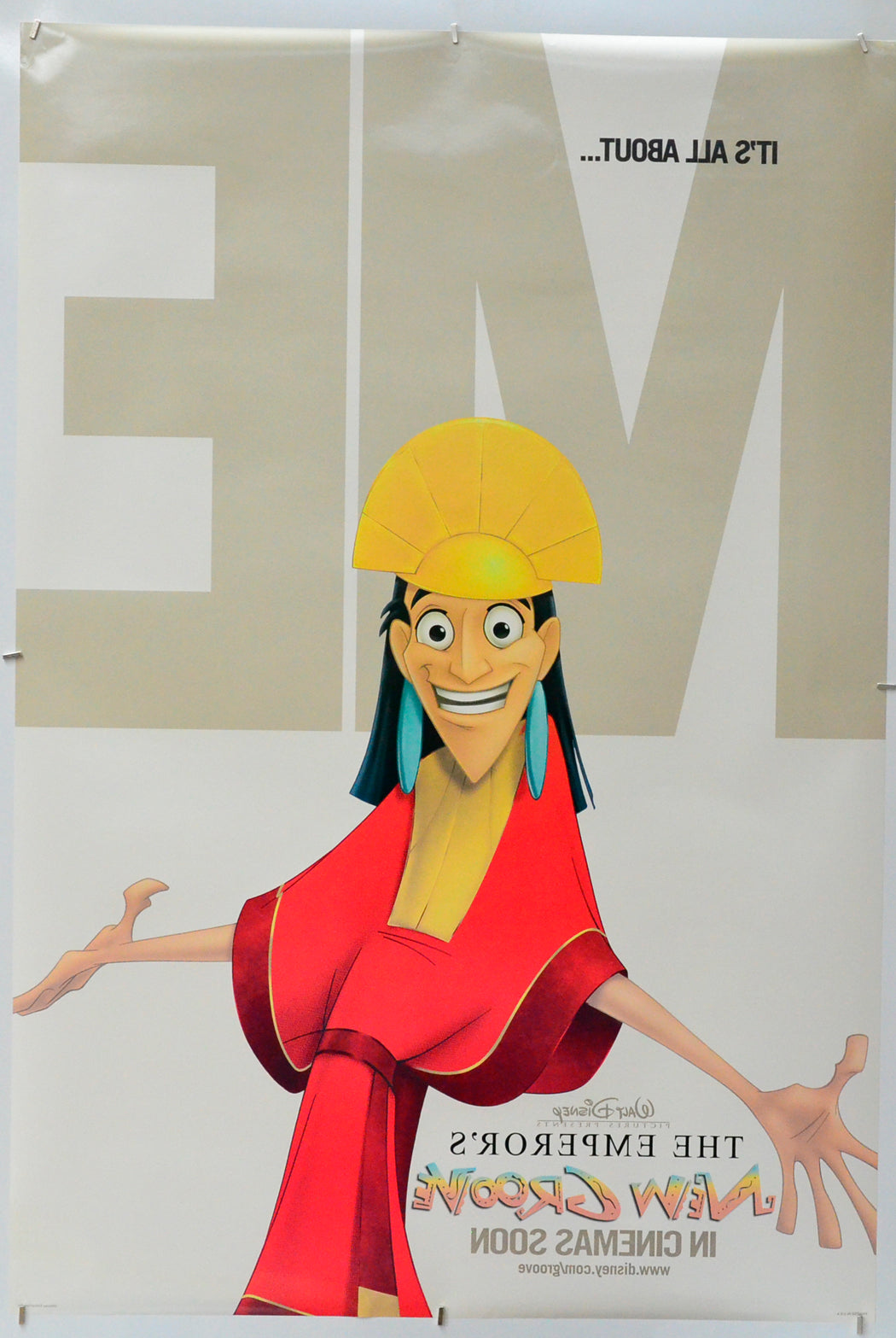 The Emperor’s New Groove (Back) Cinema One Sheet Movie Poster