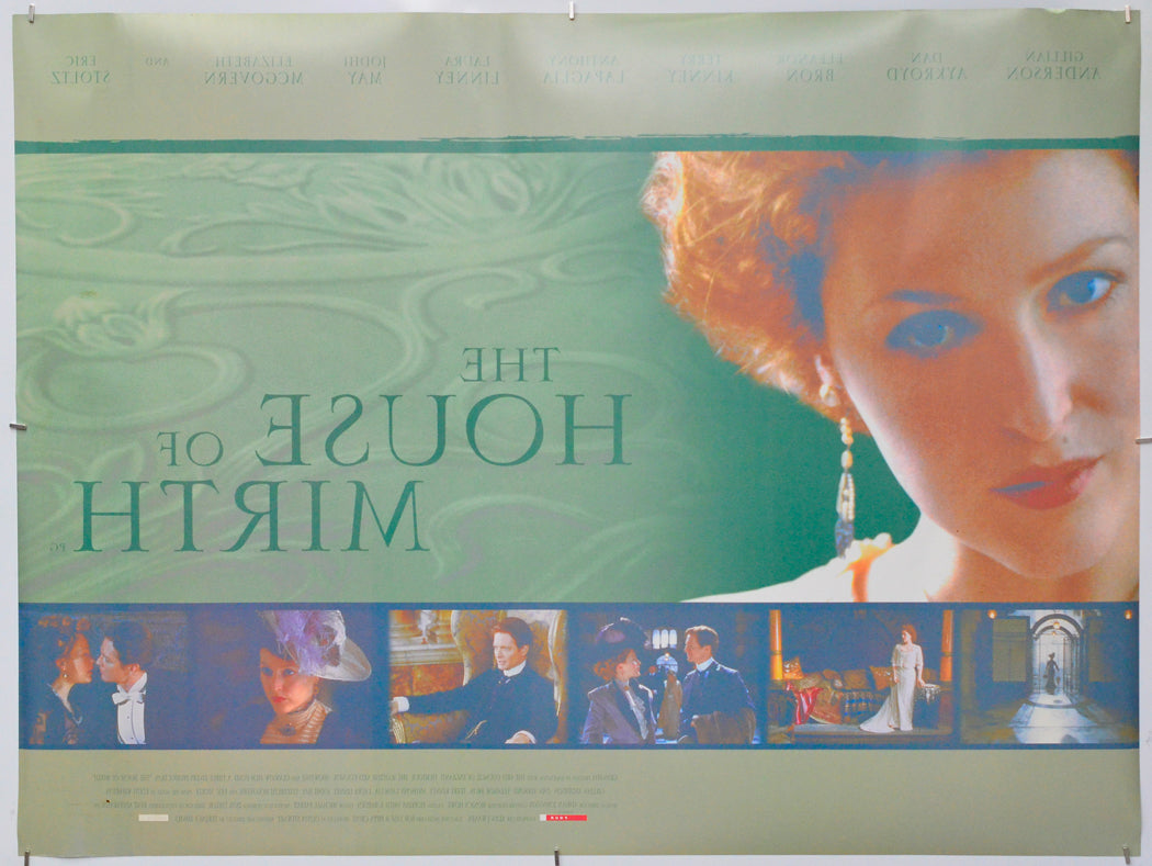 The House Of Mirth (Back) Cinema Quad Movie Poster