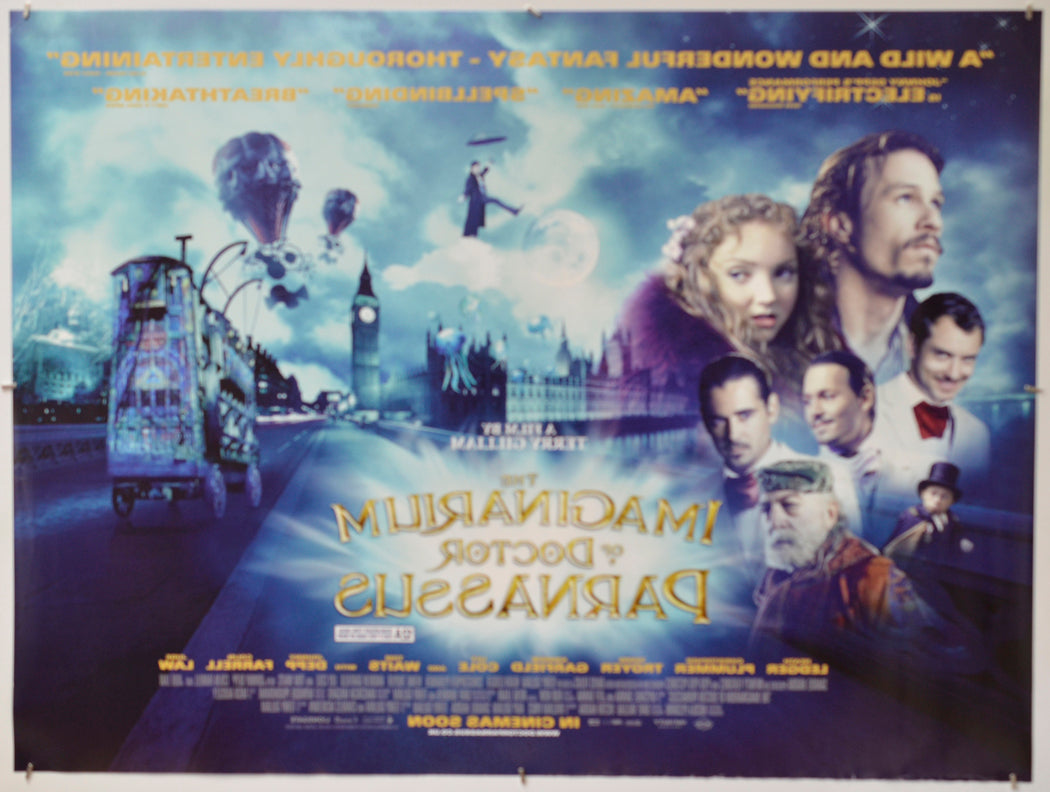 The Imaginarium Of Doctor Parnassus (Back) Cinema Quad Movie Poster