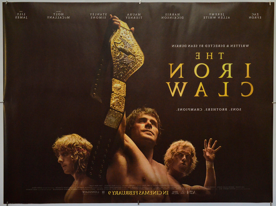 The Iron Claw (Back) Cinema Quad Movie Poster