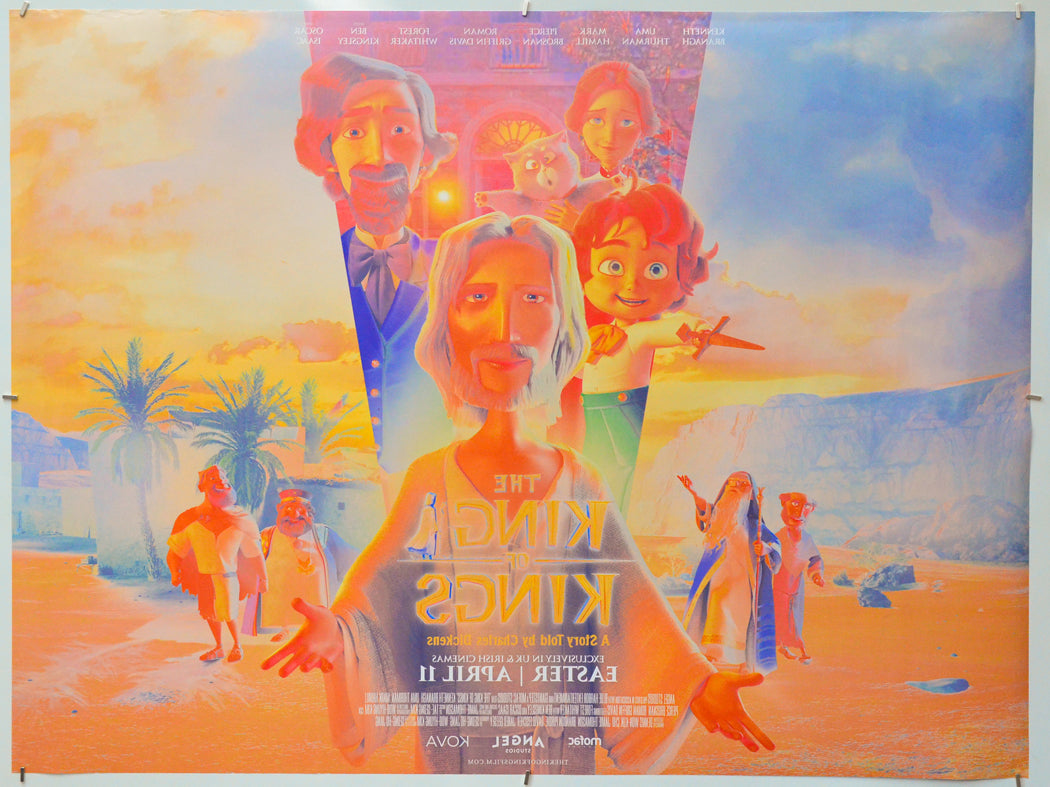 The King of Kings (Back) Cinema Quad Movie Poster