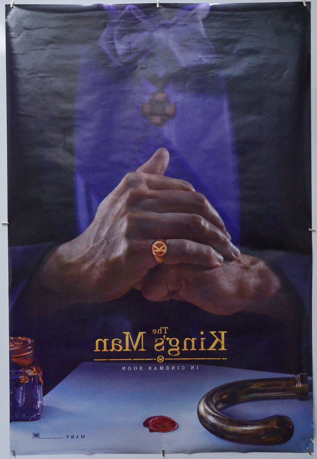 The King's Man (Back) Cinema One Sheet Movie Poster