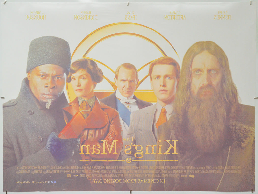 The King’s Man (Back) Cinema Quad Movie Poster