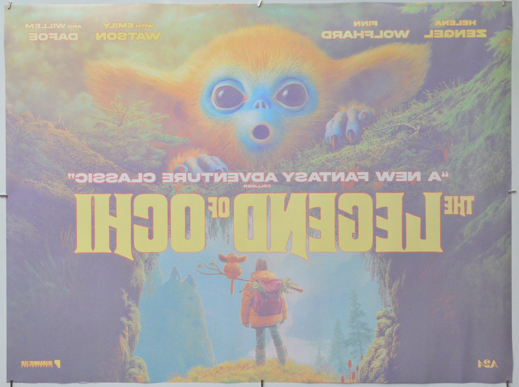 The Legend of Ochi (Back) Cinema Quad Movie Poster