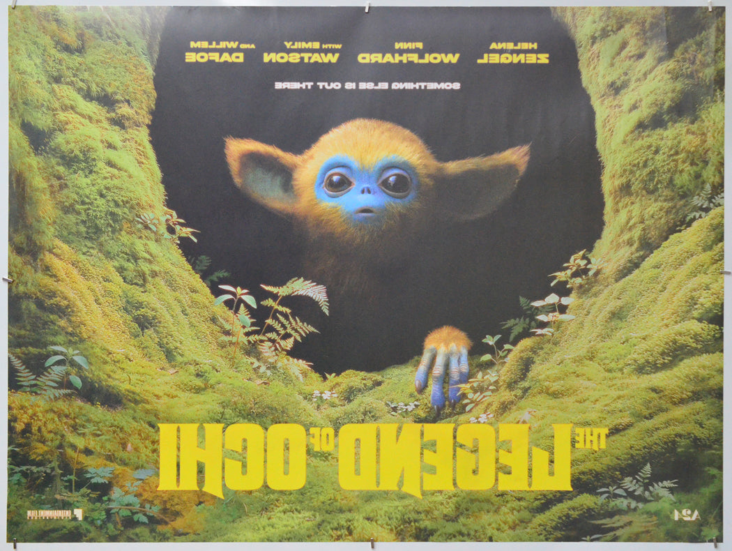 The Legend of Ochi (Back) Cinema Quad Movie Poster