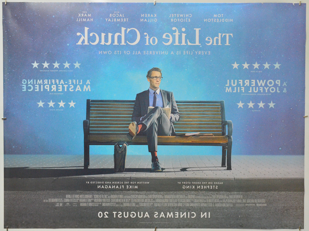 The Life of Chuck (Back) Cinema Quad Movie Poster