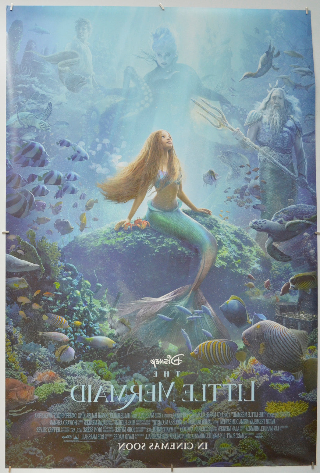 The Little Mermaid (Back) Cinema One Sheet Movie Poster