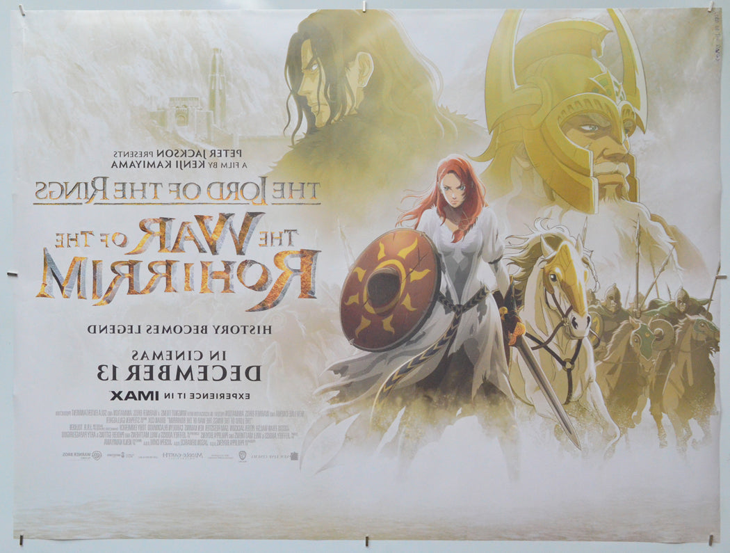The Lord of the Rings: The War of the Rohirrim (Back) Cinema Quad Movie Poster