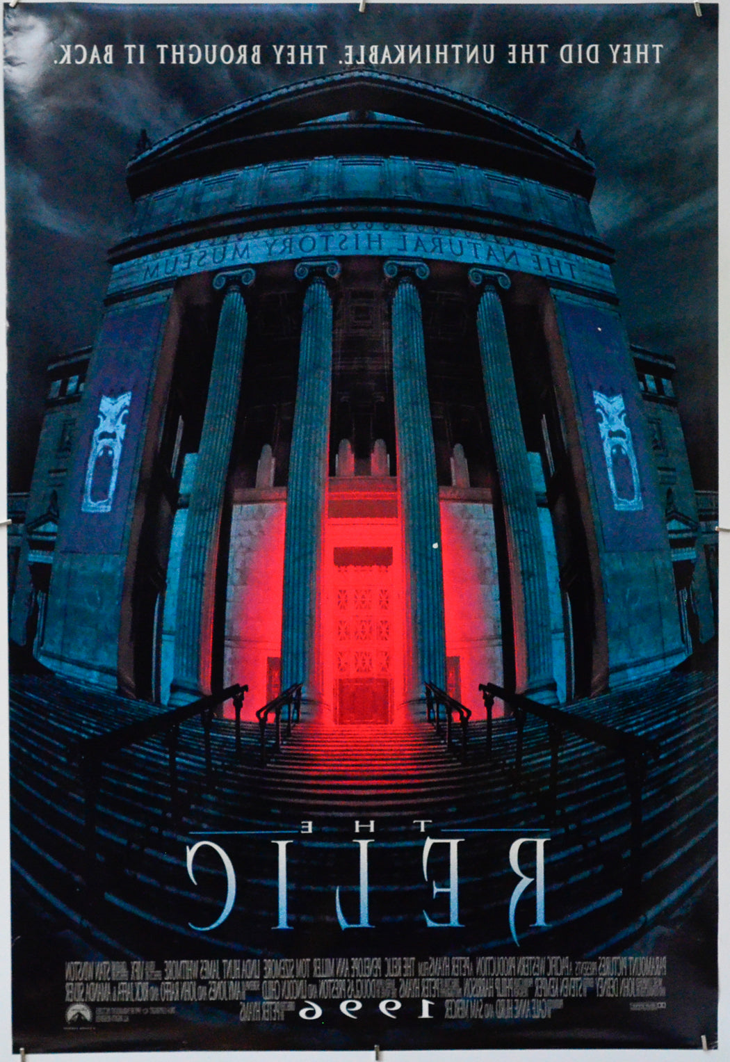 The Relic (Back) Cinema One Sheet Movie Poster