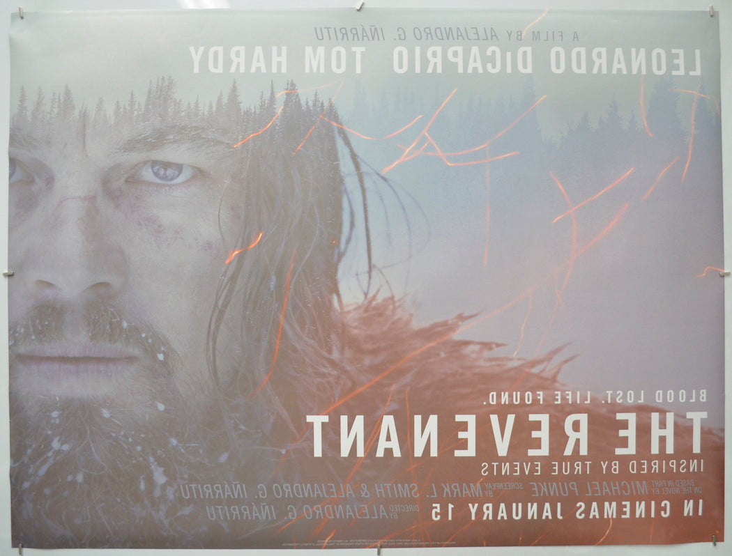 The Revenant (Back) Cinema Quad Movie Poster
