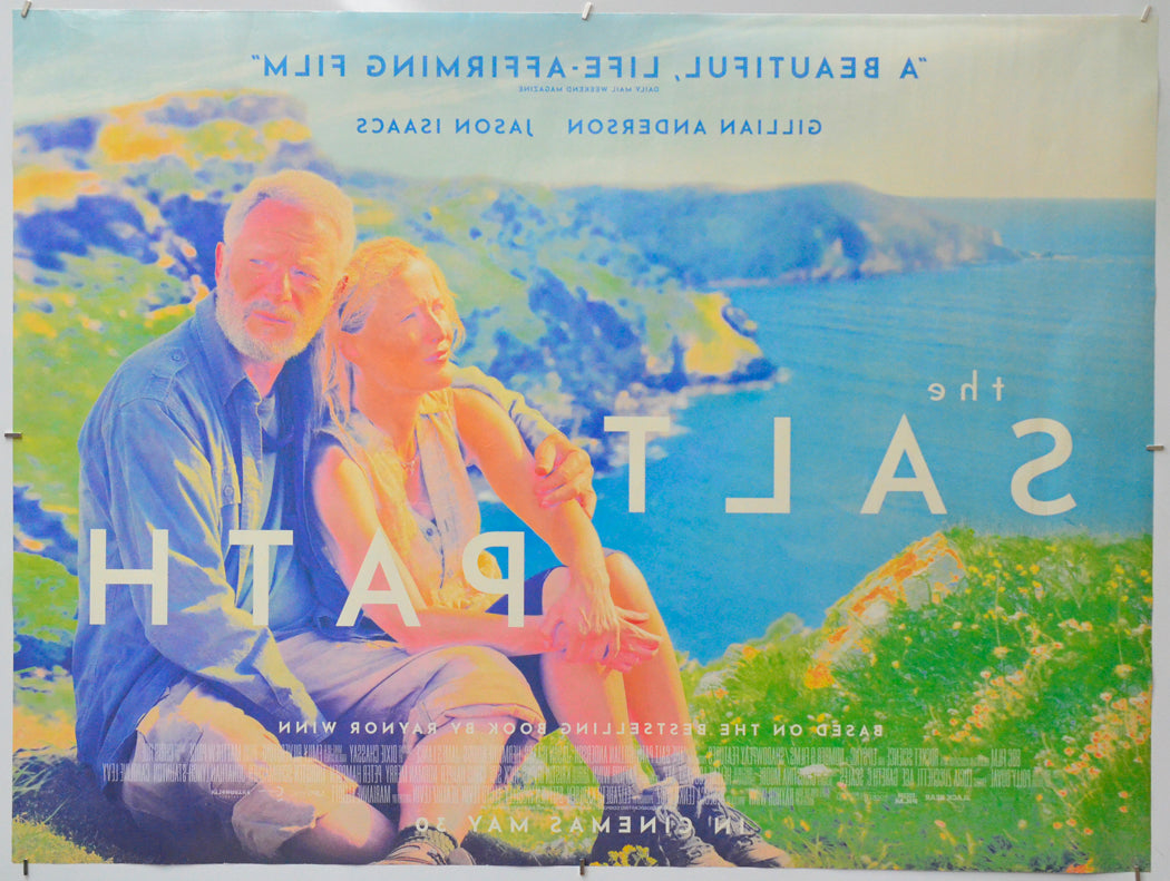 The Salt Path (Back) Cinema Quad Movie Poster