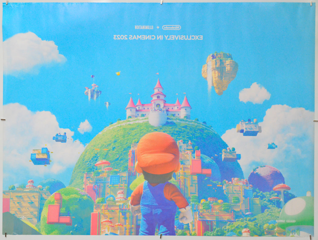 The Super Mario Bros. Movie (Back) Cinema Quad Movie Poster