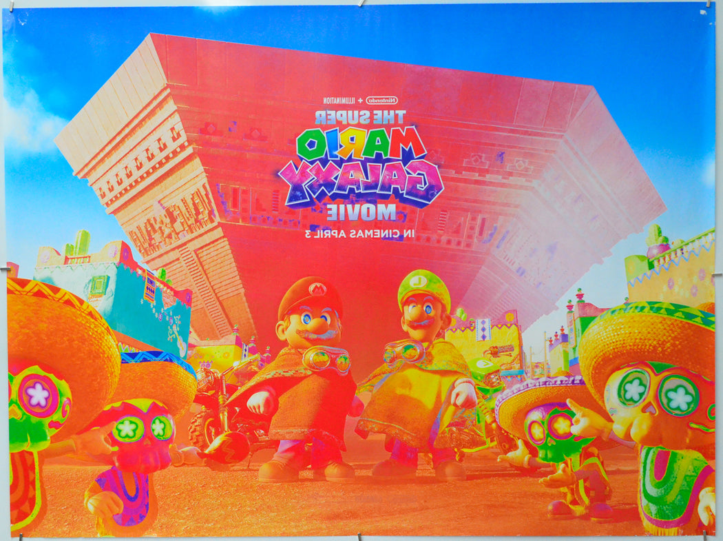 The Super Mario Galaxy Movie (Back) Cinema Quad Movie Poster