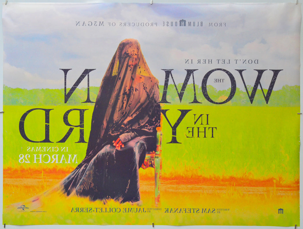 The Woman in the Yard (Back) Cinema Quad Movie Poster