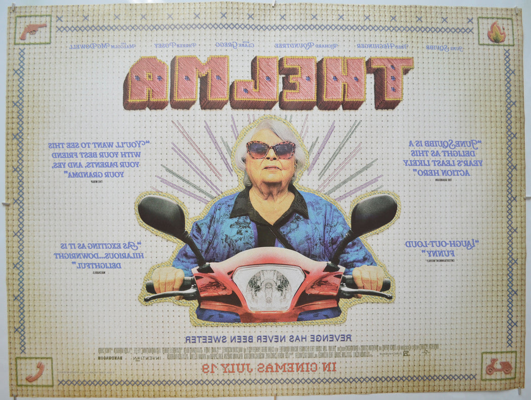 THELMA (Back) Cinema Quad Movie Poster