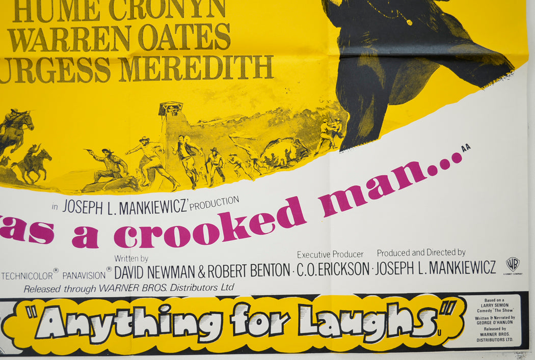 THERE WAS A CROOKED MAN (Bottom Right) Cinema Quad Movie Poster