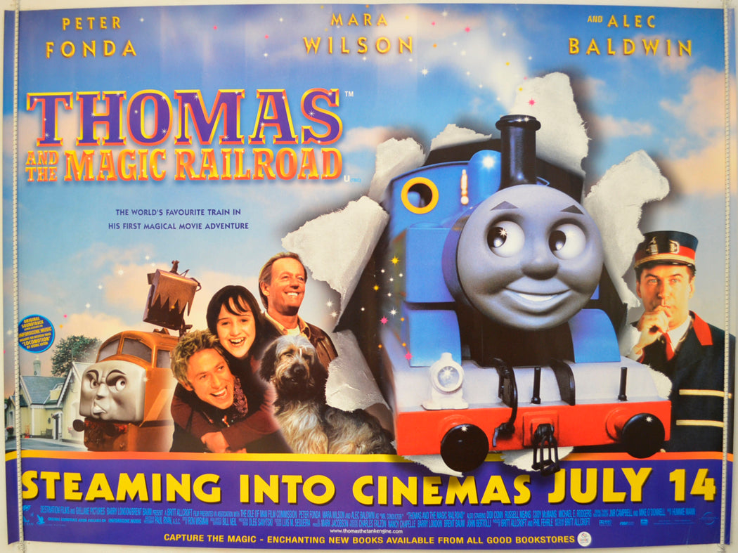 Thomas And The Magic Railroad Original Quad Poster - Film Poster - Movie Poster