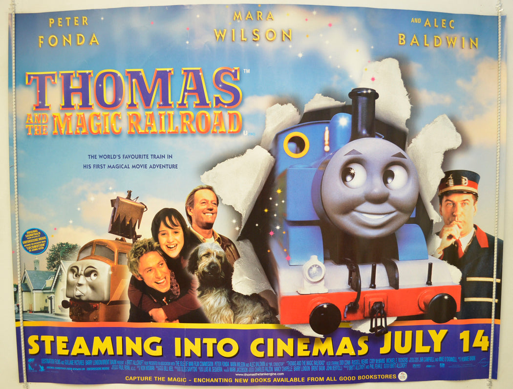 Thomas And The Magic Railroad Original Quad Poster - Film Poster - Movie Poster