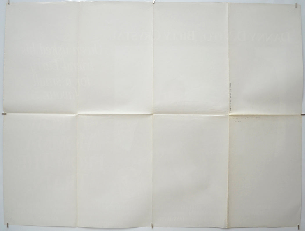 THROW MOMMA FROM THE TRAIN (Back) Cinema Quad Movie Poster